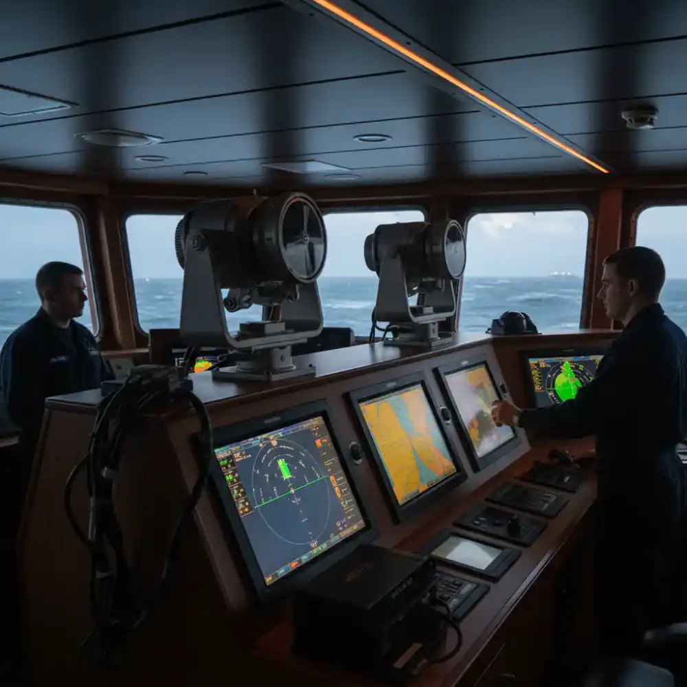 Marine electronics and radar